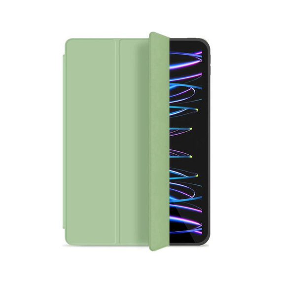 FixPremium - zapiralni silikonski ovitek za iPad Pro 12.9" (4., 5. generacija), zelen
