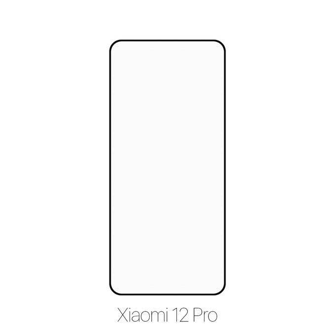 FixPremium FullCover Glass - 3D Kaljeno Steklo za Xiaomi 12 Pro