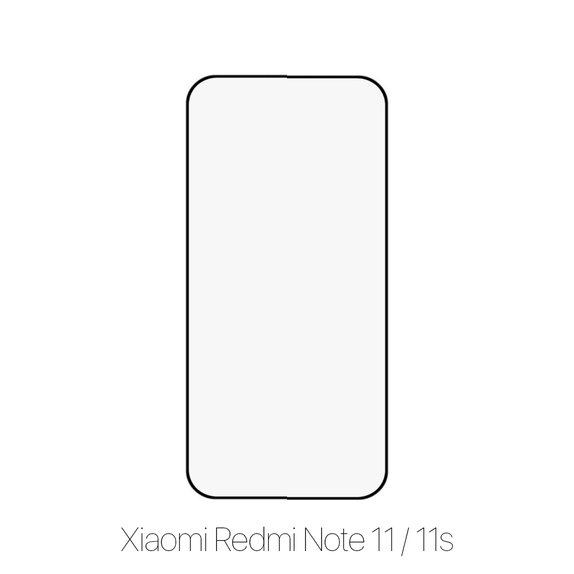 FixPremium FullCover Glass - Kaljeno Steklo za Xiaomi Redmi Note 11 in 11S