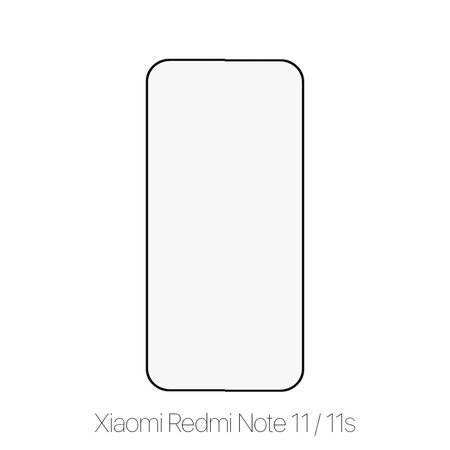 FixPremium FullCover Glass - Kaljeno Steklo za Xiaomi Redmi Note 11 in 11S