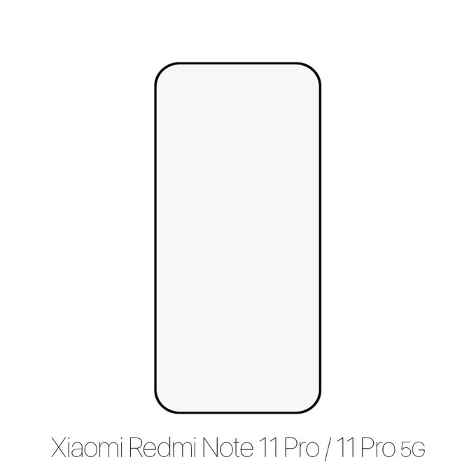 FixPremium FullCover Glass - Kaljeno Steklo za Xiaomi Redmi Note 11 Pro in 11 Pro 5G