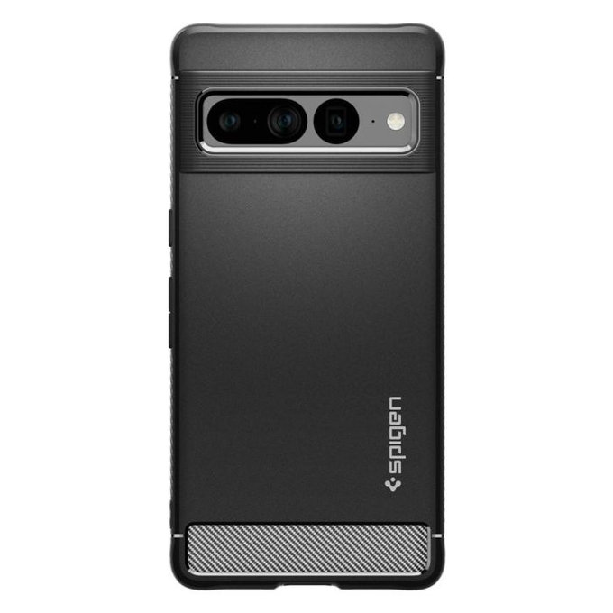 Spigen - Ovitek Rugged Armor za Google Pixel 7 Pro, črna