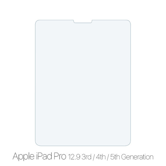 FixPremium Glass - Kaljeno Steklo za Apple iPad Pro 12.9" (3rd Gen 2018, 4th Gen 2020, 5th Gen 2021, 6th Gen 2022)