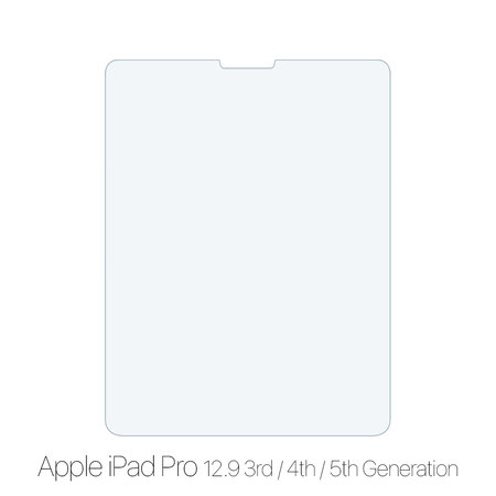FixPremium Glass - Kaljeno Steklo za Apple iPad Pro 12.9" (3rd Gen 2018, 4th Gen 2020, 5th Gen 2021, 6th Gen 2022)