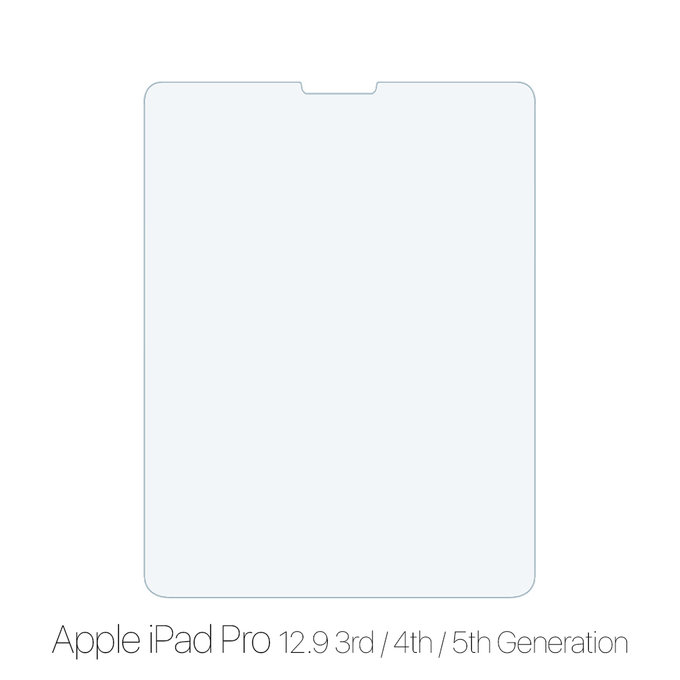 FixPremium Glass - Kaljeno Steklo za Apple iPad Pro 12.9" (3rd Gen 2018, 4th Gen 2020, 5th Gen 2021, 6th Gen 2022)