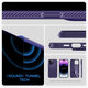 Spigen - Ovitek Liquid Air za iPhone 14 Pro, Deep Purple