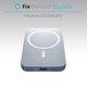 FixPremium - MagSafe PowerBank 5000 mAh, bela