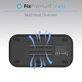 FixPremium - MagSafe stojalo 3 v 1 za iPhone, Apple Watch in AirPods, črno