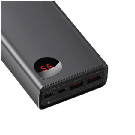 Baseus - 65W PowerBank 20.000 mAh, črna