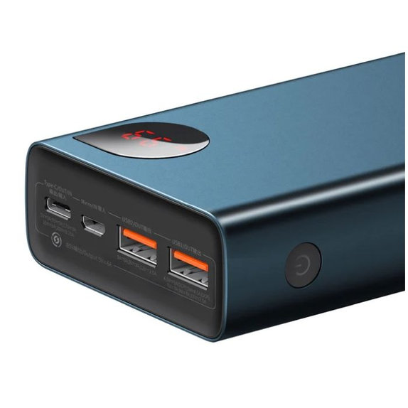 Baseus - 65W PowerBank 20.000 mAh, modra