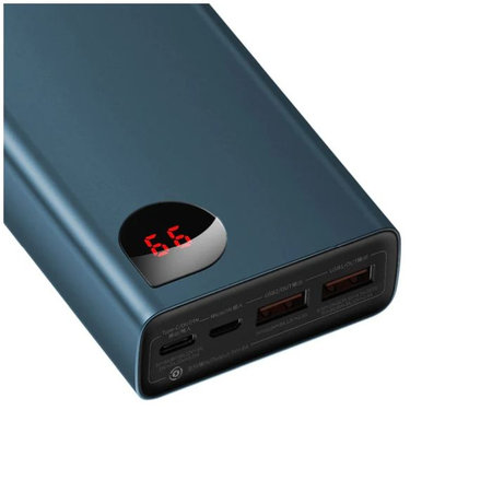 Baseus - 65W PowerBank 20.000 mAh, modra
