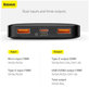Baseus - PowerBank 30.000 mAh, bela