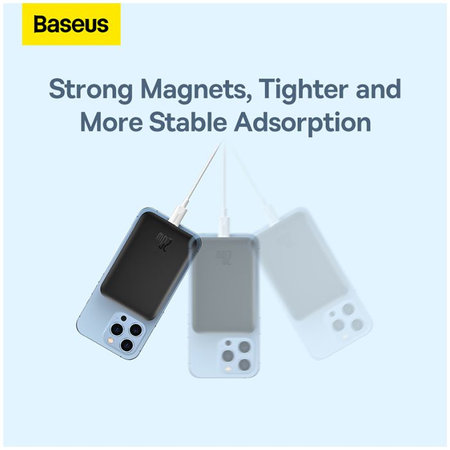 Baseus - MagSafe PowerBank 6000 mAh, modra