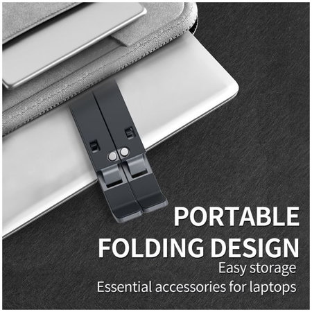 UGREEN - Stojalo za prenosni računalnik, srebrno