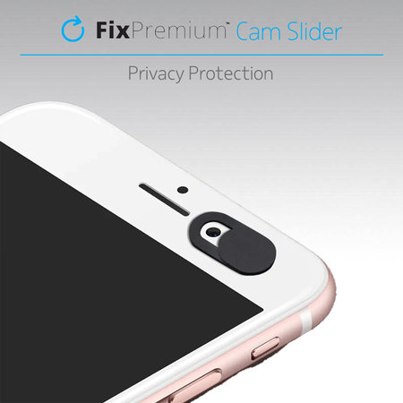 FixPremium - Drsnik za kamero - Set 5 kosov, črn