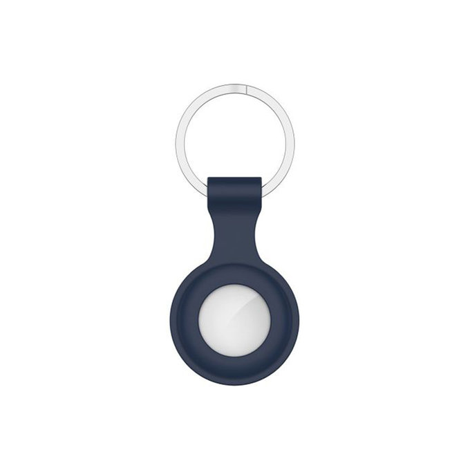 FixPremium - Silikonski obesek za ključe za AirTag, moder