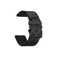 FixPremium - Usnjen trak za Garmin (QuickFit 26mm), črn