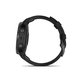 FixPremium - Usnjen trak za Garmin (QuickFit 26mm), črn