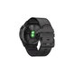 FixPremium - Usnjen trak za Garmin (QuickFit 26mm), črn