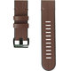 FixPremium - Usnjen trak za Garmin (QuickFit 26mm), rjav