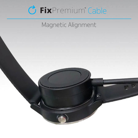 FixPremium - Polnilna postaja za ure Garmin, črna