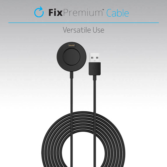 FixPremium - Polnilna postaja za ure Garmin, črna