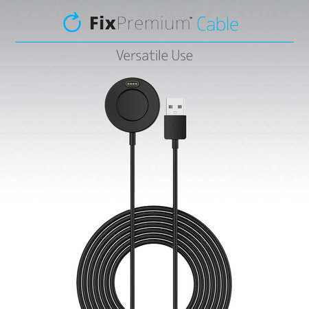 FixPremium - Polnilna postaja za ure Garmin, črna