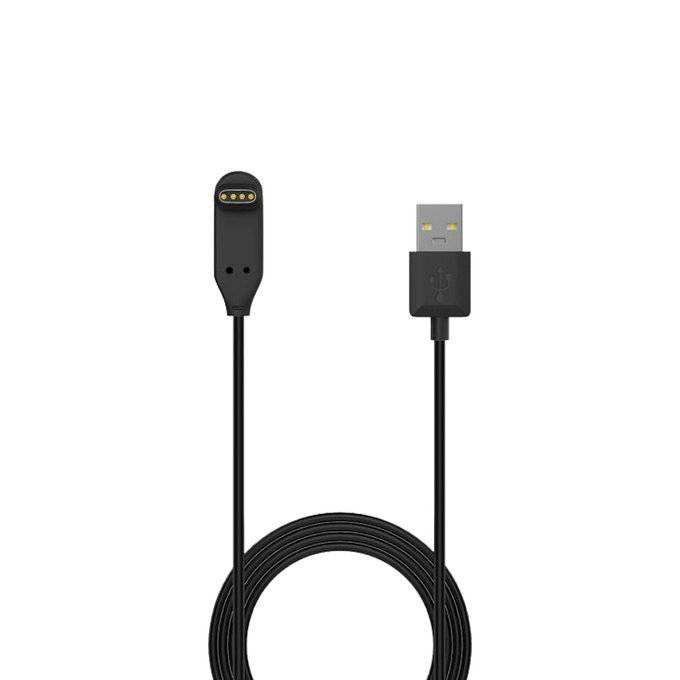 FixPremium - 90° kabel za uro Garmin, črn