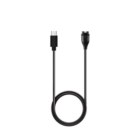 FixPremium - polnilni kabel USB-C za uro Garmin, črn