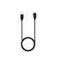 FixPremium - polnilni kabel USB-C za uro Garmin, črn