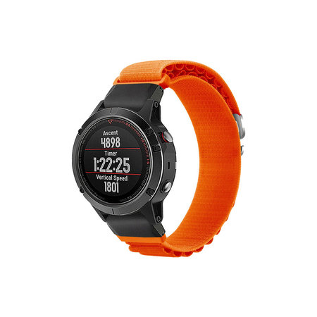 FixPremium - Alpine Loop trak za Garmin (QuickFit 26mm), oranžen