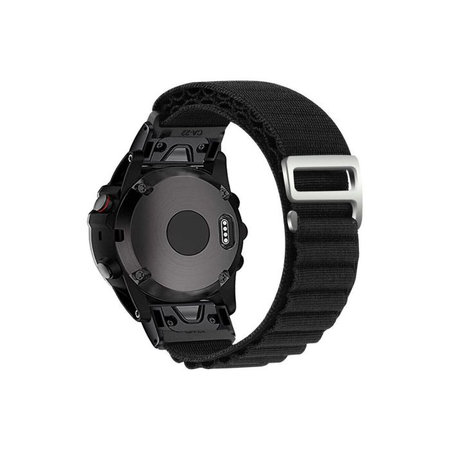 FixPremium - Alpine Loop trak za Garmin (QuickFit 26mm), črn