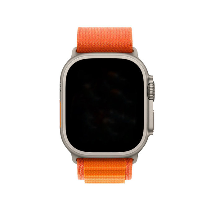 FixPremium - Alpine Loop pašček za Apple Watch (38, 40 in 41mm), oranžen