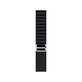 FixPremium - Alpine Loop pašček za Apple Watch (42, 44, 45 in 49mm), črn