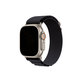 FixPremium - Alpine Loop pašček za Apple Watch (42, 44, 45 in 49mm), črn