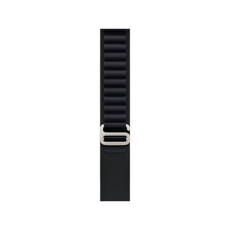FixPremium - Pašček Alpine Loop za Apple Watch (38, 40 in 41mm), črn