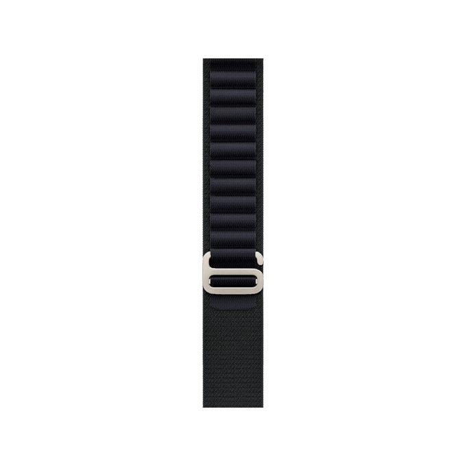 FixPremium - Pašček Alpine Loop za Apple Watch (38, 40 in 41mm), črn
