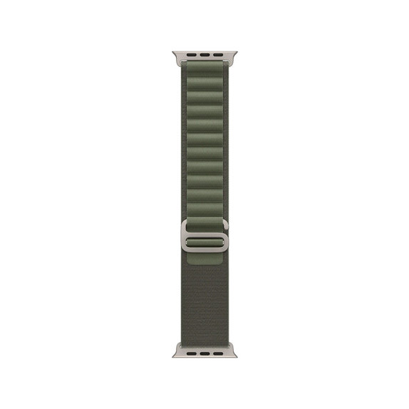 FixPremium - Alpine Loop pašček za Apple Watch (42, 44, 45 in 49mm), zelen