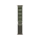 FixPremium - Alpine Loop pašček za Apple Watch (42, 44, 45 in 49mm), zelen