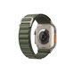 FixPremium - Alpine Loop pašček za Apple Watch (42, 44, 45 in 49mm), zelen
