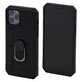 FixPremium - CamShield ovitek za iPhone 12 in 12 Pro, črn