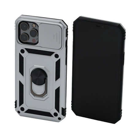 FixPremium - CamShield ovitek za iPhone 12 Pro Max, bel