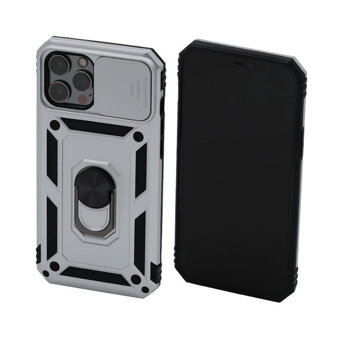 FixPremium - CamShield ovitek za iPhone 12 Pro Max, bel