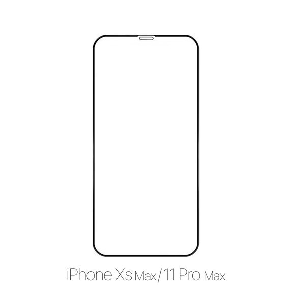 FixPremium FullCover Glass - Kaljeno Steklo za iPhone XS Max in 11 Pro Max