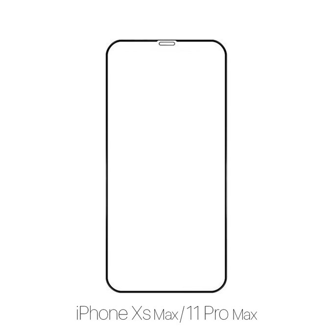 FixPremium FullCover Glass - Kaljeno Steklo za iPhone XS Max in 11 Pro Max