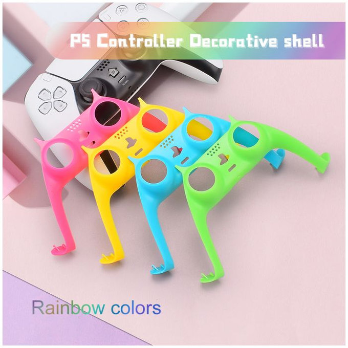 FixPremium - Dekorativni ovitek za PS5 DualSense, roza