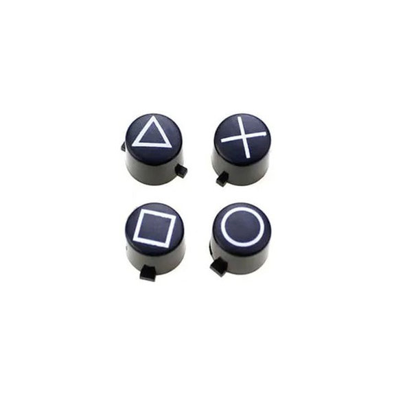FixPremium - Retro gumbi za PS5 DualSense, bela