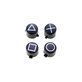 FixPremium - Retro gumbi za PS5 DualSense, bela