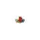 FixPremium - Retro gumb Domov za PS5 DualSense, bel