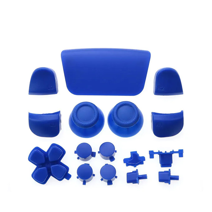 FixPremium - Dekorativni elementi za PS5 DualSense, modri